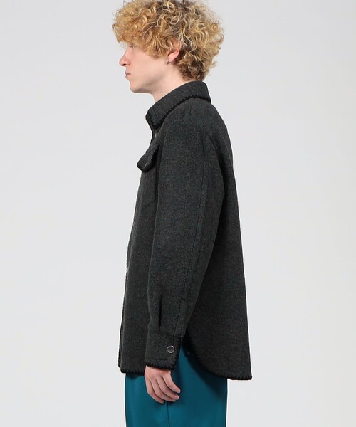 caban（キャバン）の「CABaN ウールフリース オーバーシャツ（その他