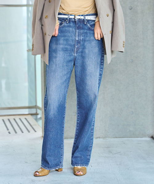 IENA（イエナ）の「【KURO/クロ】別注 OPTIMA ワイドテーパードデニム