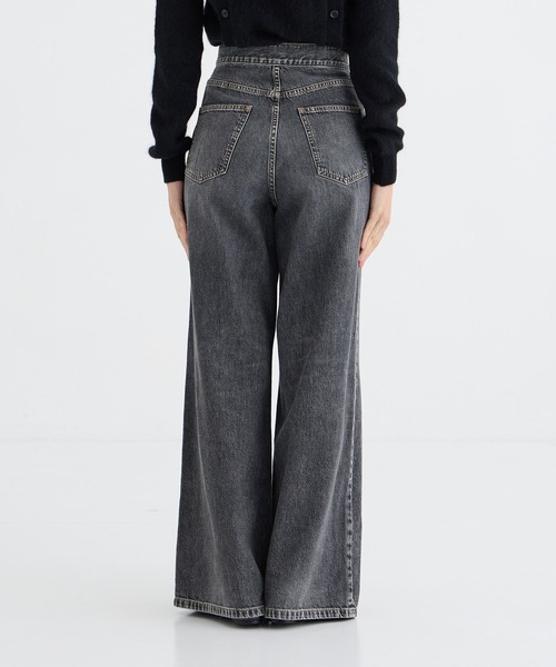 JOHN LAWRENCE SULLIVAN/ジョンローレンスサリバン】WASHED DENIM WIDE