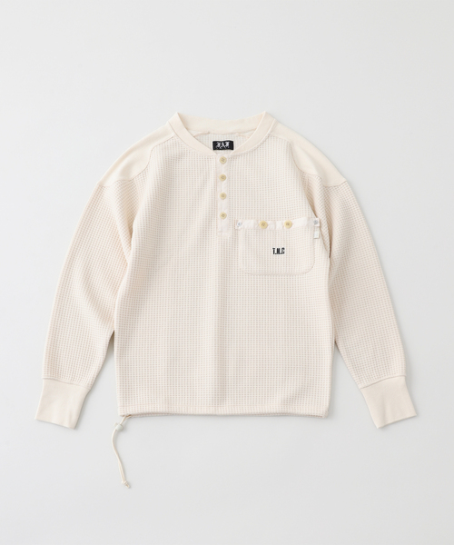 セール】FAF / フェイク アズ フラワーズ PACIS THERMAL HENLEY NECK