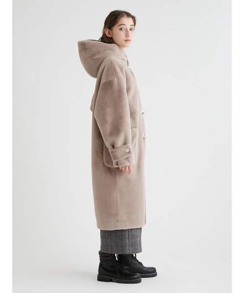 FURFUR（ファーファー）の「エコファーダッフルコート（ダッフルコート