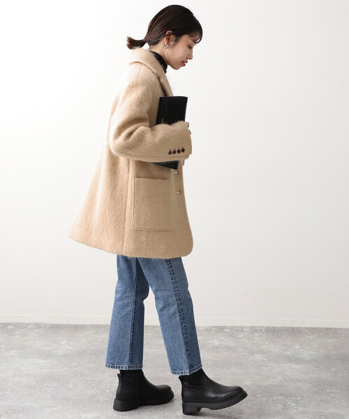 SLOBE IENA（スローブイエナ）の「シャギージャケットコート（その他