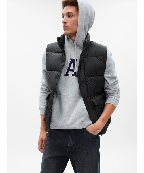 GAP（ギャップ）の「パファー ベスト(ユニセックス)（ダウンベスト