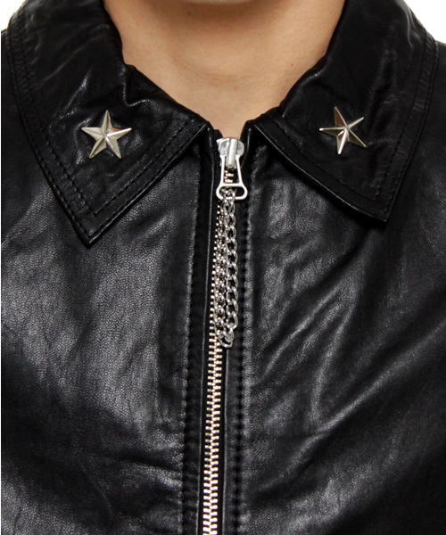 GB SKINS（ジービースキンズ）の「シングルレザーライダース