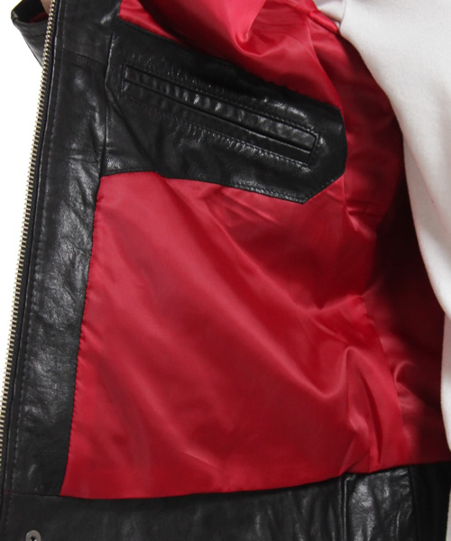 GB SKINS（ジービースキンズ）の「シングルレザーライダース