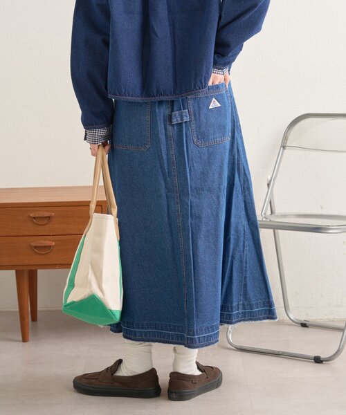 ペペロンチーノ go to holleywood プリーツデニムスカート 楽天市場