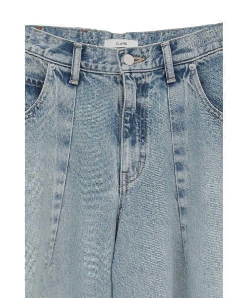 COCOON BULKY DENIM PANTS（デニムパンツ）｜CLANE（クラネ）の
