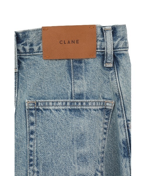 COCOON BULKY DENIM PANTS（デニムパンツ）｜CLANE（クラネ）の