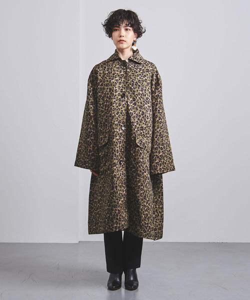 dahl'ia（ダリア）の「＜dahl'ia（ダリア）＞レオパード ビッグコート