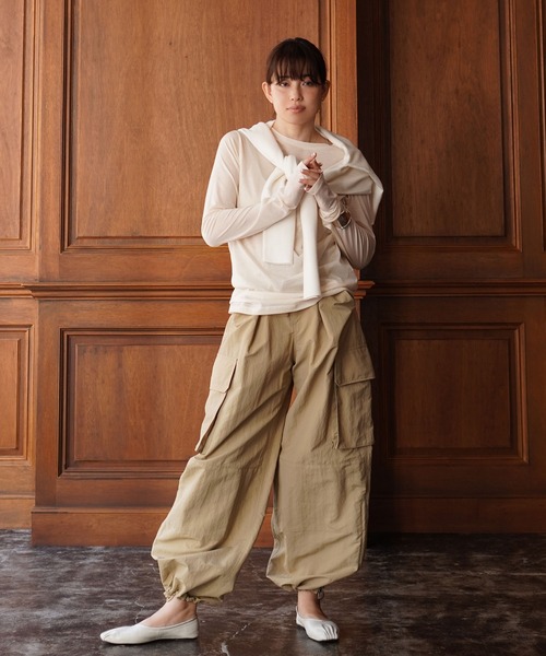 ETRE TOKYO（エトレトウキョウ）の「ワークミリタリーパンツ（カーゴ
