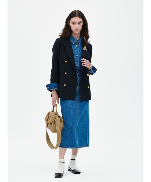 Mila Owen（ミラオーウェン）の「金釦オーバーサイズダブルブレスト