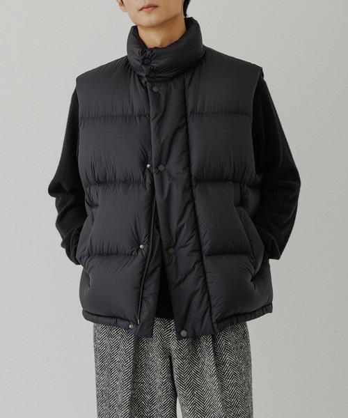 セール】【ACT_81 Monta】超軽量 ボリューム ダウンベスト（ダウン