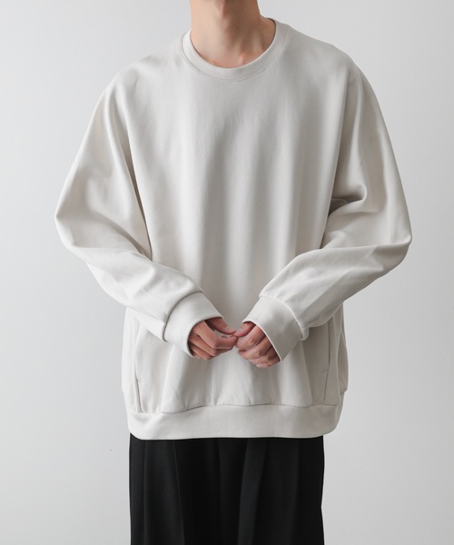 ATTACHMENT（アタッチメント）の「CO/PE ダブルニット スウェットプル