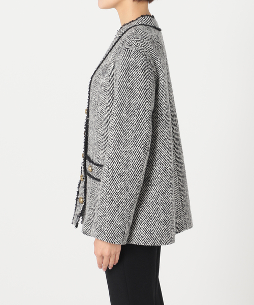 Deuxieme Classe（ドゥーズィエムクラス）の「*TWEED カーディガン