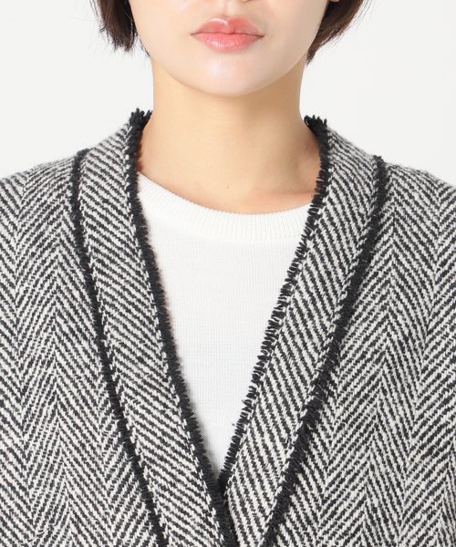 Deuxieme Classe（ドゥーズィエムクラス）の「*TWEED カーディガン