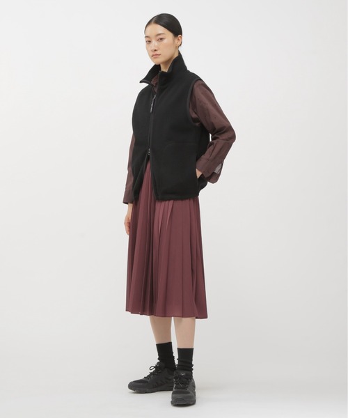 セール】SHEER WOOL POLYESTER（スカート）｜MARGARET HOWELL