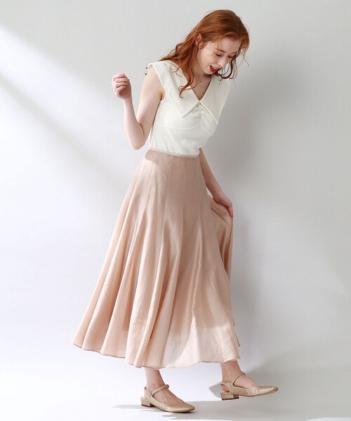 DEICY（デイシー）の「シアーフレアミディスカート（スカート）」 - WEAR