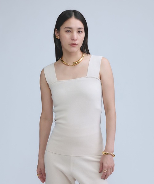 Chaos(カオス)/シルクコンニットタンク 【セットアップ可】（タンク