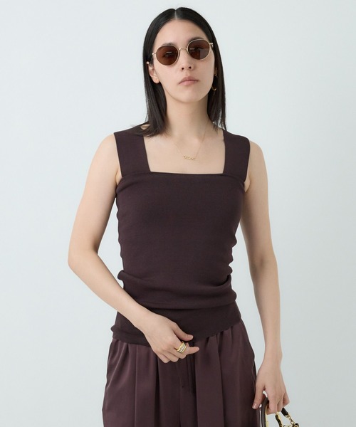 Chaos(カオス)/シルクコンニットタンク 【セットアップ可】（タンク