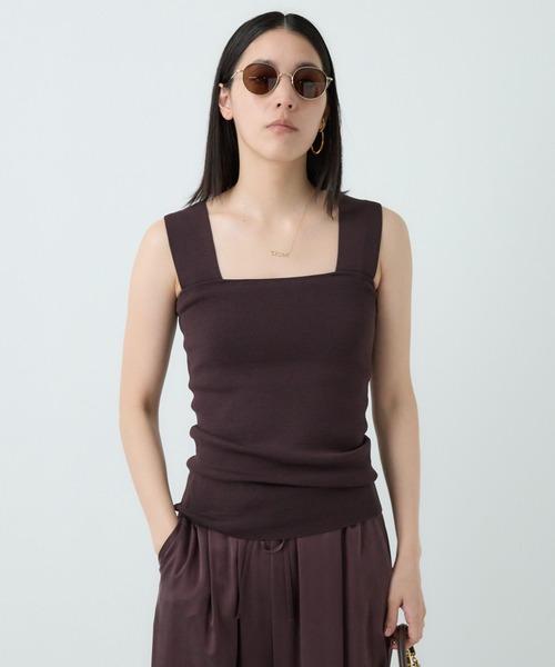 Chaos(カオス)/シルクコンニットタンク 【セットアップ可】（タンク