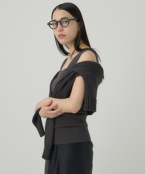 Chaos(カオス)/シルクコンニットタンク 【セットアップ可】（タンク