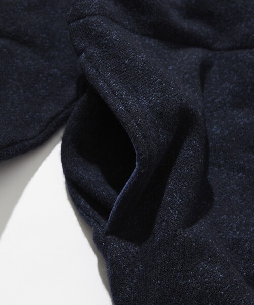 CAHLUMN/カウラム Merino Wool＋Cotton Loop Back V-neck Sweatshirt