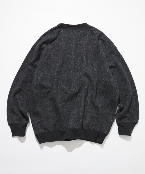 CAHLUMN/カウラム Merino Wool＋Cotton Loop Back heather Sweatshirt
