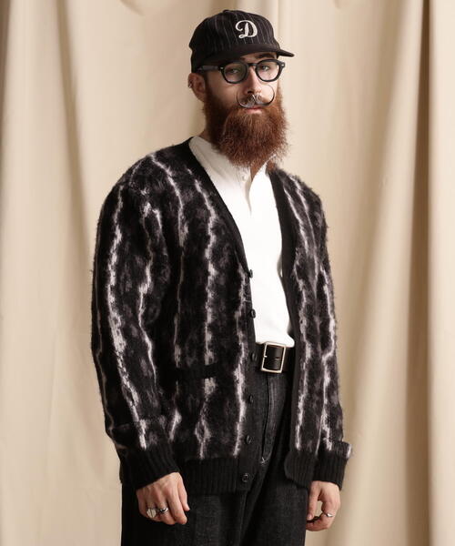schott（ショット）の「Schott/ショット/SHAGGY KNIT CARDIGAN