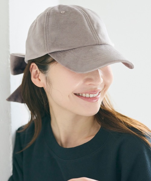 セール】ベロアリボンキャップ（キャップ）｜coca（coca）（コカ）の