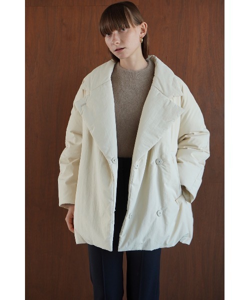 CLANE（クラネ）の「CLANE/クラネ/ COCOON SHORT DOWN COAT（ダウン
