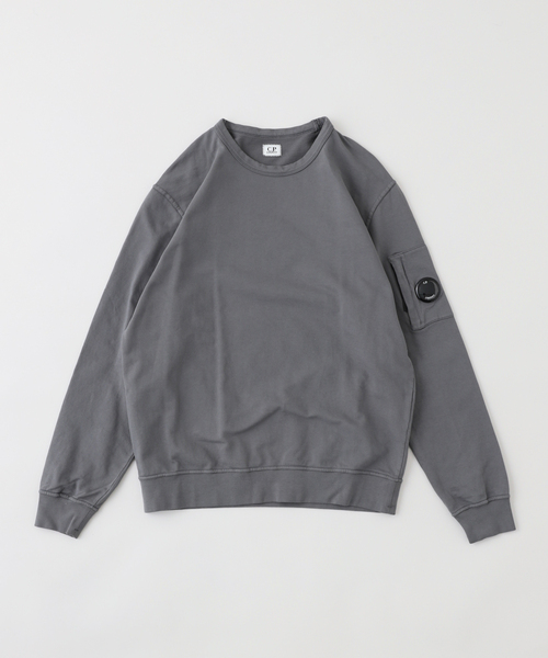 セール】【C.P. Company】ライト フリース クルーネック スウェット