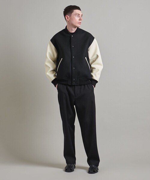 LOEFF（ロエフ）の「＜LOEFF＞メルトン スタジアムジャンパー UNISEX