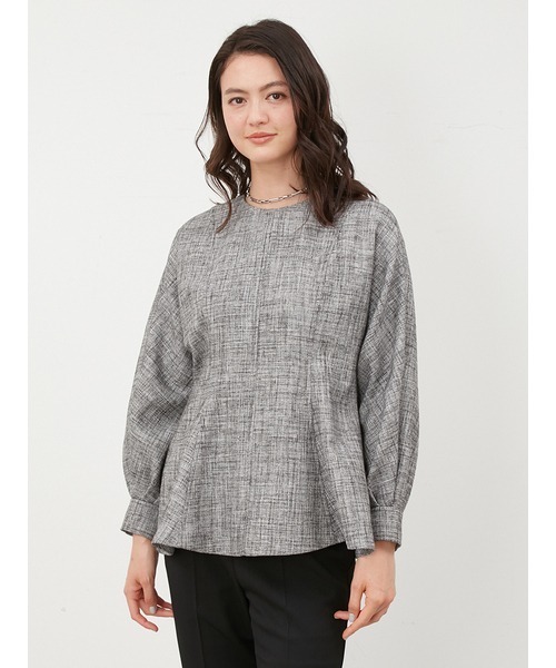 Mila Owen（ミラオーウェン）の「ペプラムトップスシガレットパンツSET