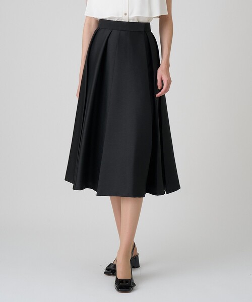 セール】ツイルタックプリーツフレア スカート（スカート）｜ANAYI