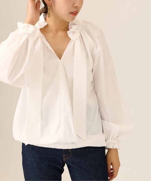 セール】《追加》CPリボンブラウス（シャツ/ブラウス）｜journal
