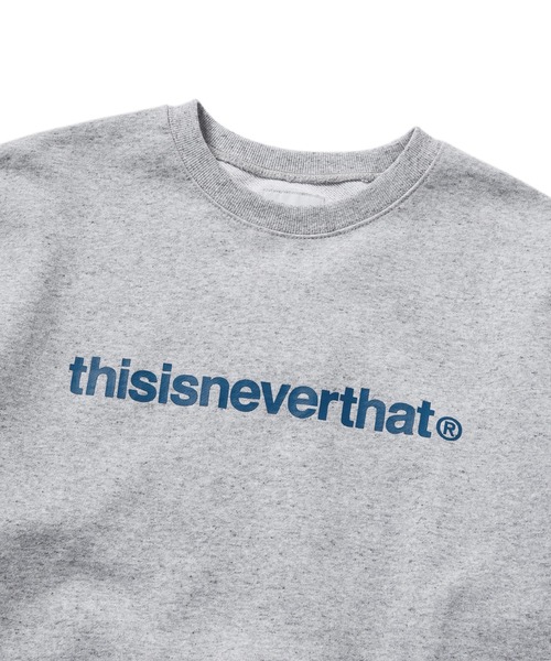 T-Logo LT Crewneck（スウェット）｜thisisneverthat（ディスイズ