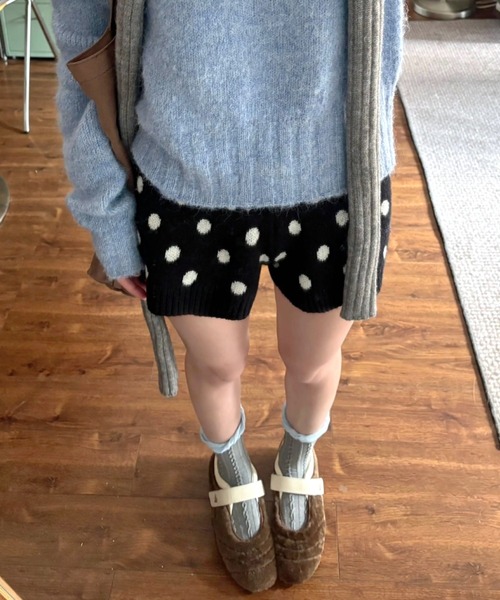 セール】ドットニットショートパンツ（その他パンツ）｜SHEENA（シーナ