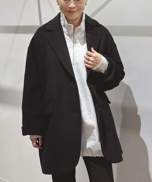 オーバーサイズジャケットコート（その他アウター）｜AP STUDIO