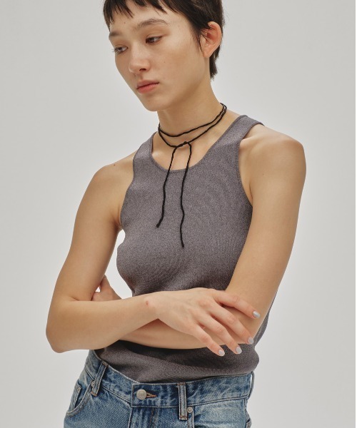 Highgauge Knit Tanktop（タンクトップ）｜TODAYFUL（トゥデイフル）の