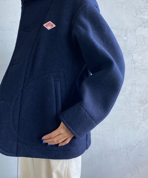 DANTON（ダントン）の「[DANTON/ダントン] ウールパイル 丸襟