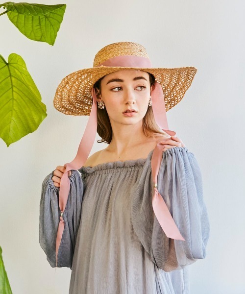 Chapeau d' O（シャポードオー）の「Chapeau d' O Raffia Lace
