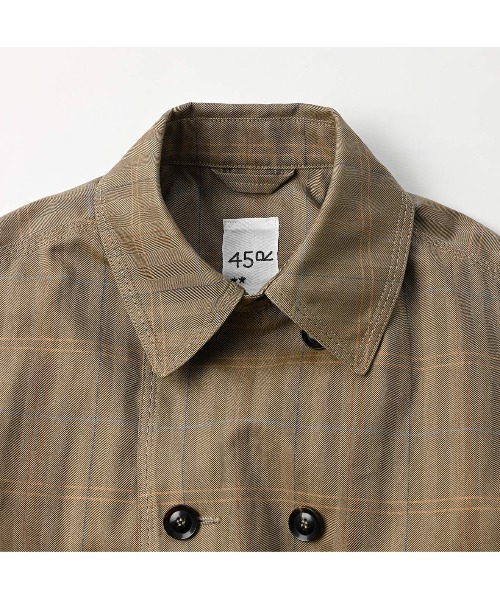 45R（フォーティファイブアール）の「ギャバブルタイルの908コート