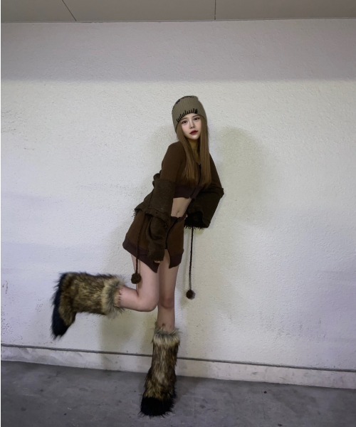 XU（エックスユー）の「【XU/エックスユー】Monster boots/ファー