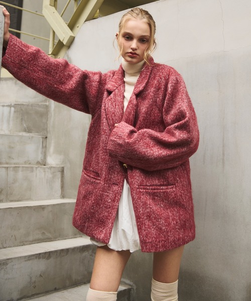 loin nuit（ロワンニュイ）の「shaggy coat / シャギーコート