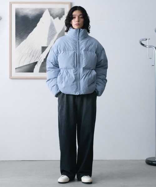 SINSS（シンス）の「Short puff jacket / ショートパフジャケット