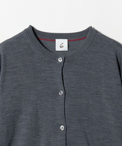 セール】＜6(ROKU)＞ウール クロップド カーディガン（カーディガン