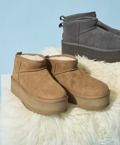 限定展開 UGG/アグ W CLASSIC ULTRA MINI PLATFORM/クラシック