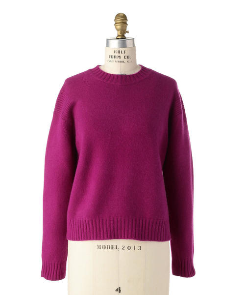 Drawer（ドゥロワー）の「Drawer 7G カシミヤ クルーネックプルオ