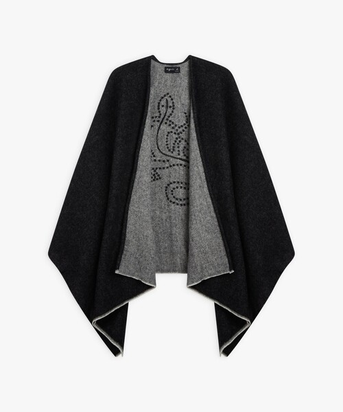 agnes b.（アニエスベー）の「【ユニセックス】AI90 PONCHO レザール