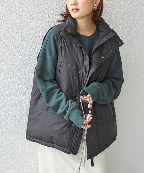 セール】【SHIPS別注】WILD THINGS:ダウン ベスト（ダウンベスト